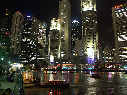 Singapore by night - Boat Quay