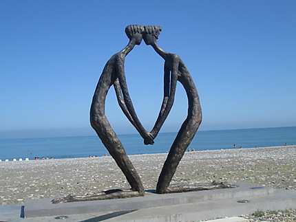 Sculpture moderne à Batoumi