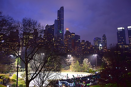 La patinoire de Central Park
