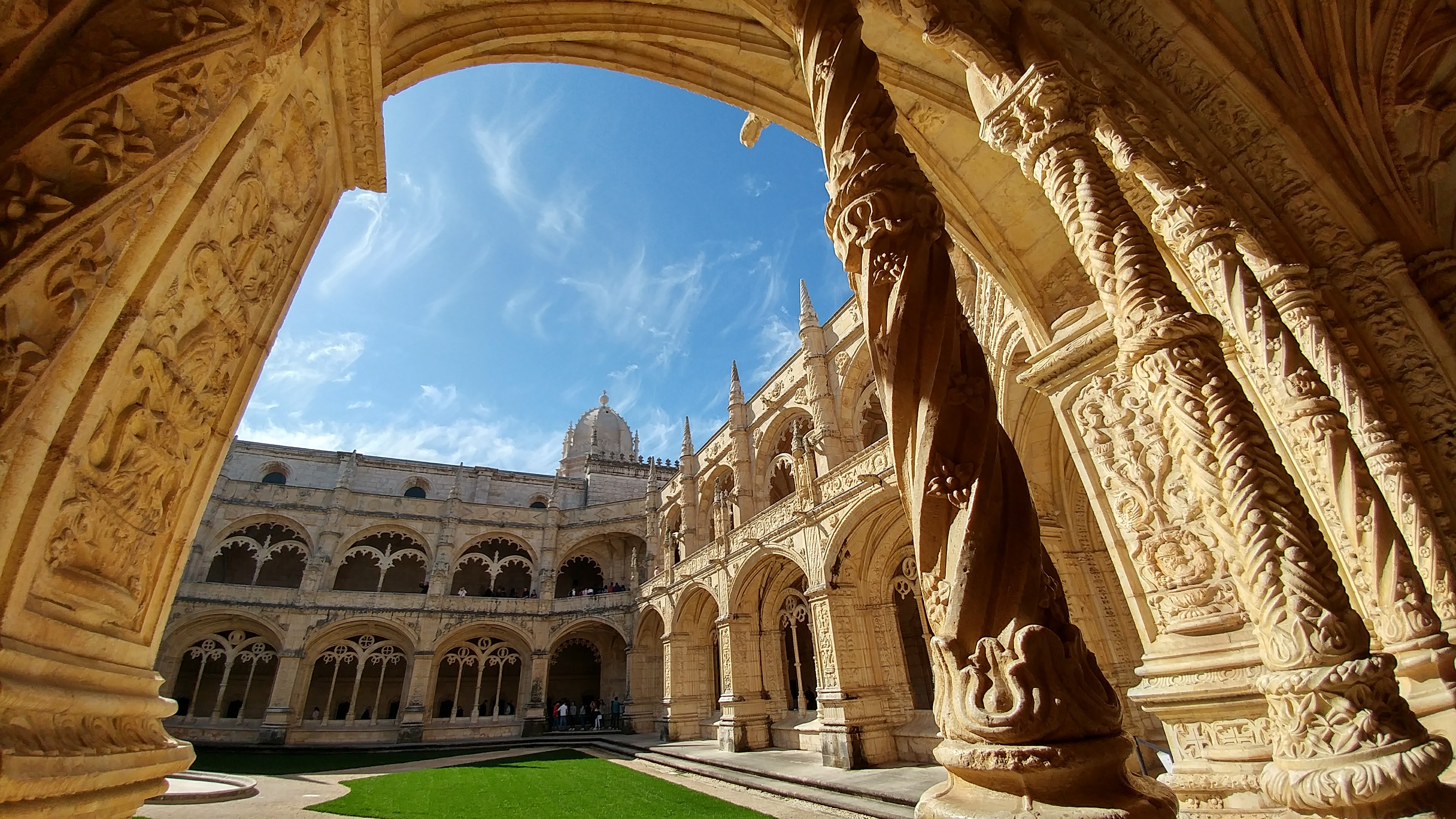 Le magnifique monastère des Jerónimos à Belém Le magnifique monastère des Jerónimos à Belém