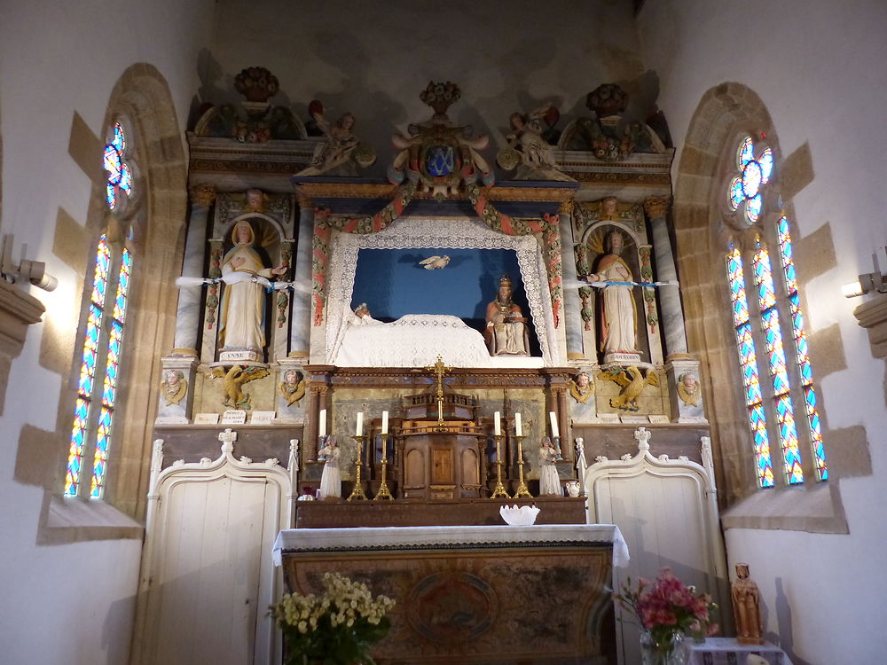 La Chapelle à la vierge couchée de Yaudet