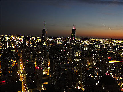 Chicago by night