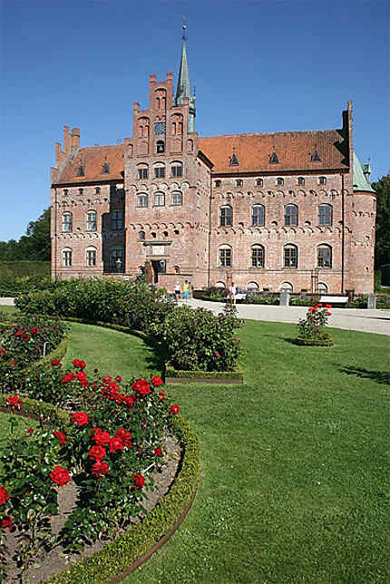 Le château d'Egeskov en Fionie