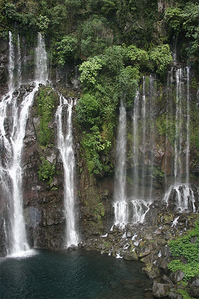 La cascade de Grand-Galet (La Réunion) La cascade de Grand-Galet (La Réunion)