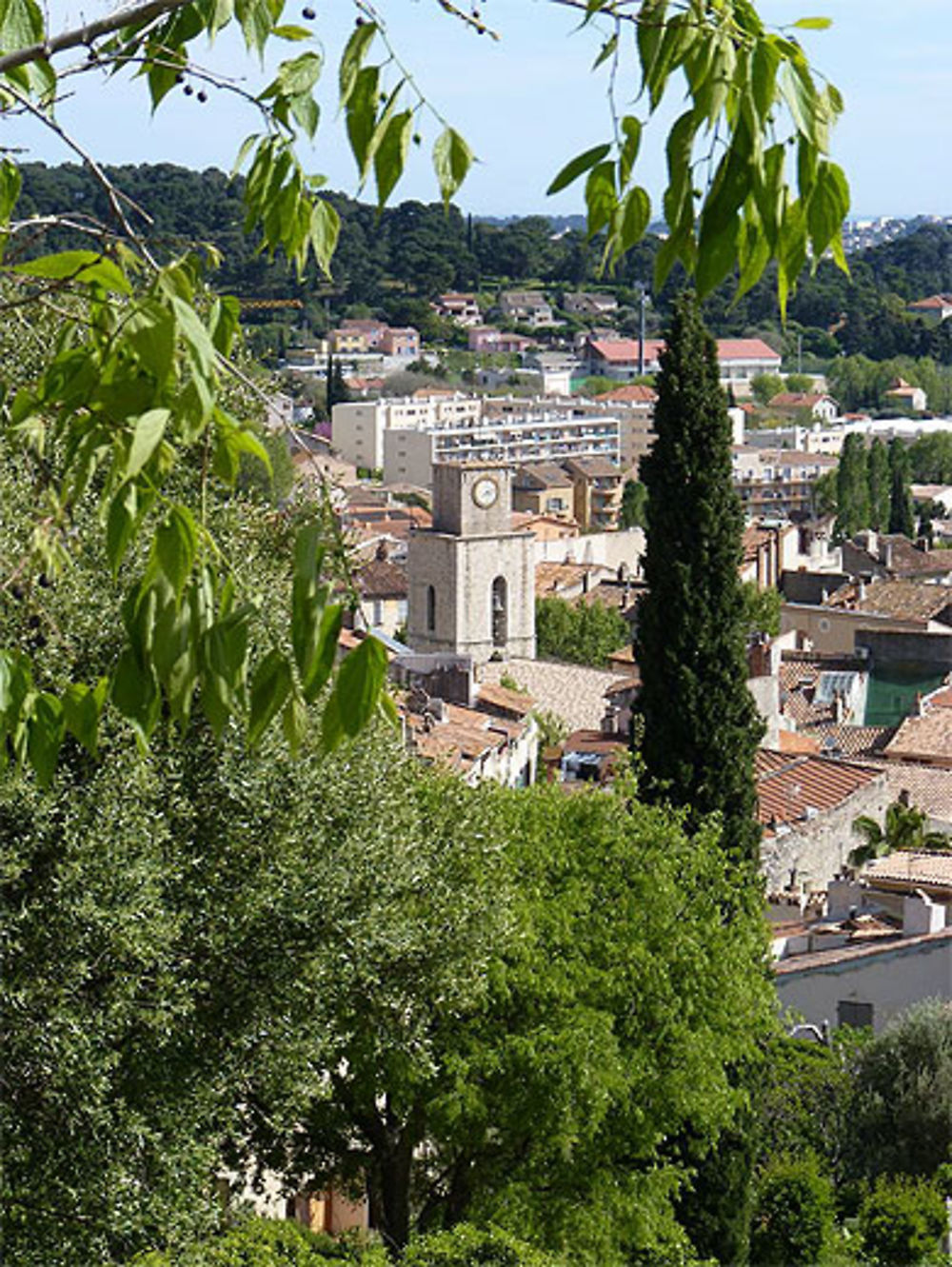 Vue des ruines