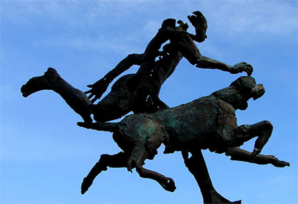 Statue sur la Digue à La Panne