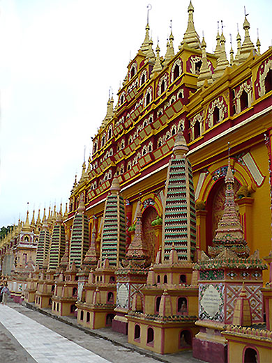 Le temple Thanboddhay Le temple Thanboddhay