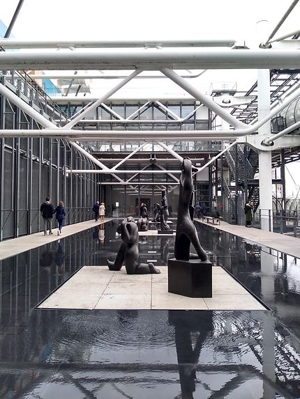 Vue du musée Pompidou