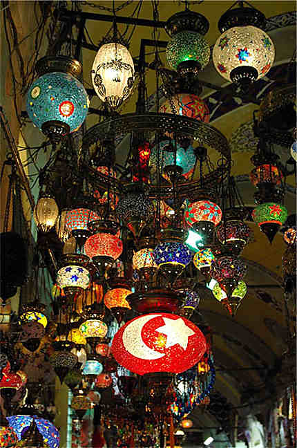 Luminires au Grand bazar