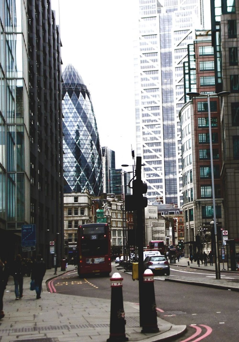 The city and the ''gherkin''