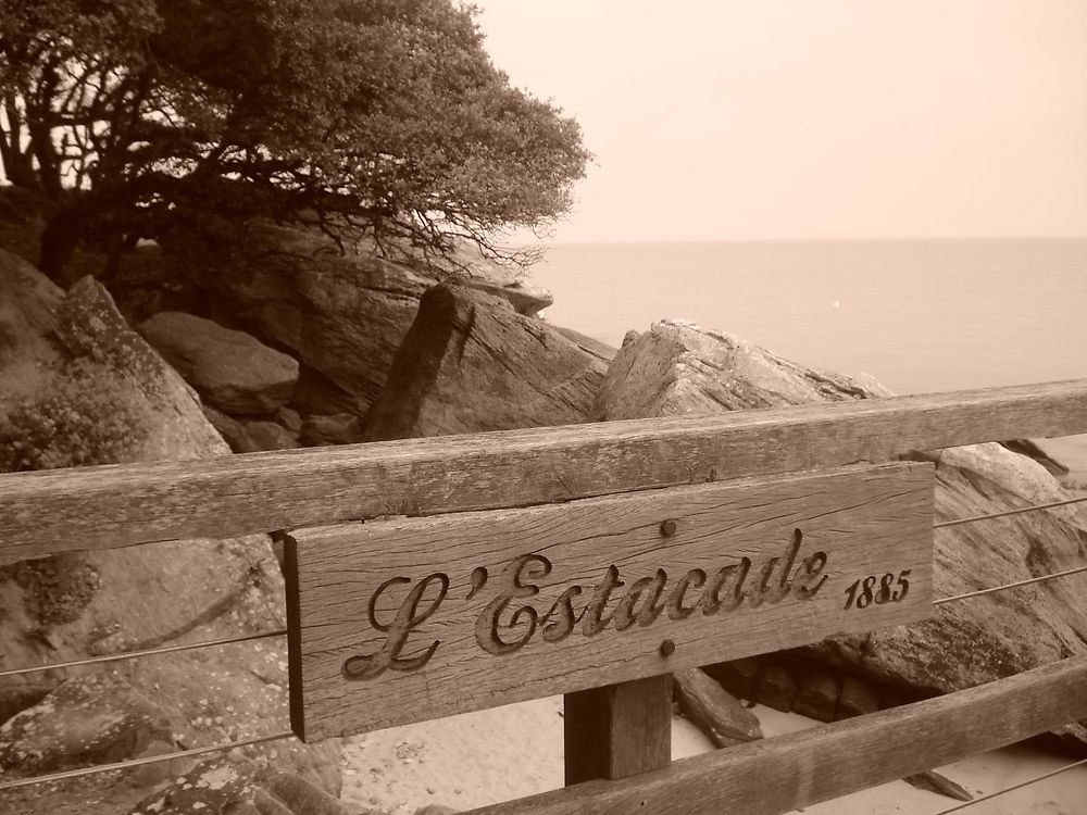 L'estacade à Noirmoutier