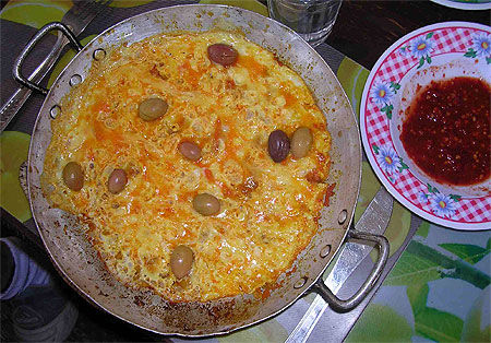 Omelette berbère