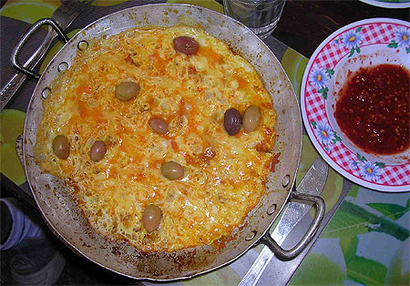 Omelette berbère Omelette berbère