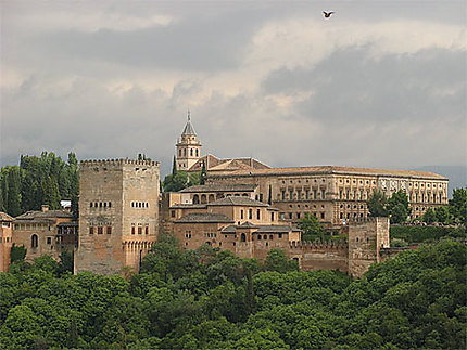 L'Alhambra depuis la place San Nicolas