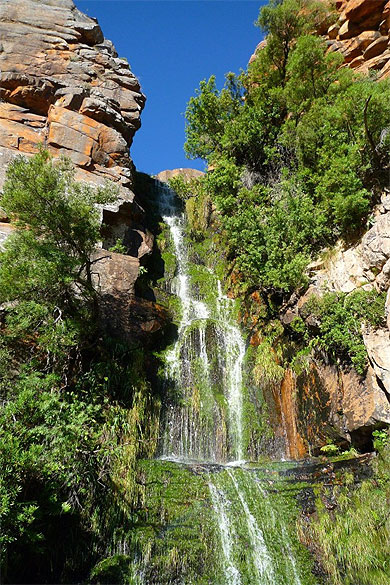 Chutes d'eau à Cedarberg Chutes d'eau à Cedarberg