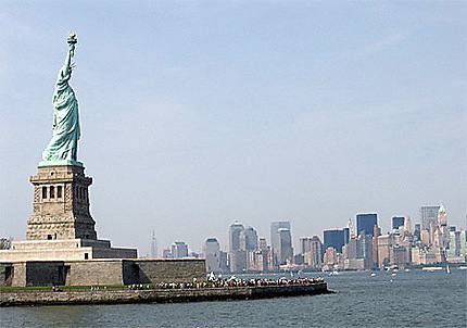 Manhattan et statue de la Liberté