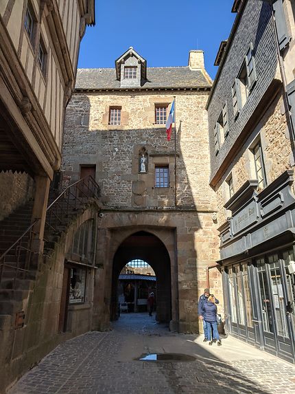 Porte d'entrée du Mont-Saint-Michel