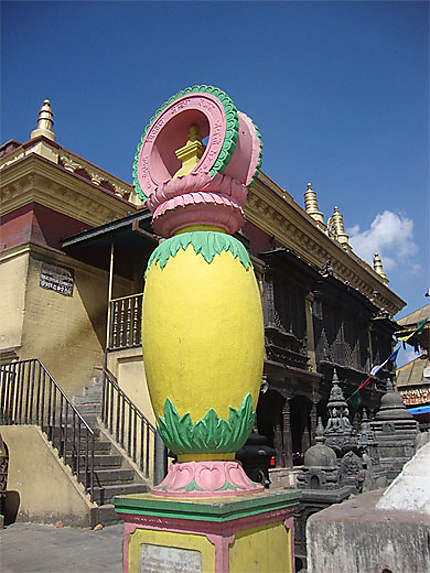 Sculptures de Swayambunath