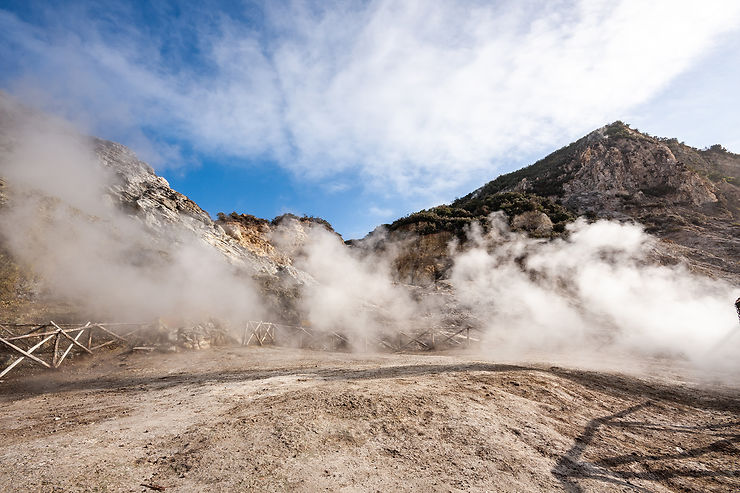 La Solfatara, cratère géant