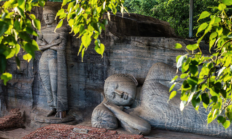 Polonnaruwa et Medirigiriya