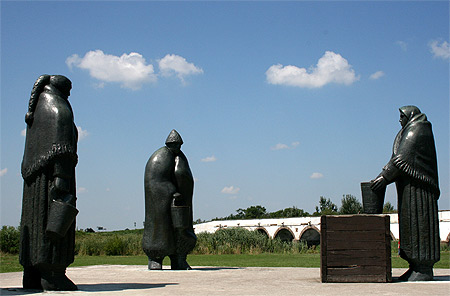 Statues des bergers de la puszta Statues des bergers de la puszta