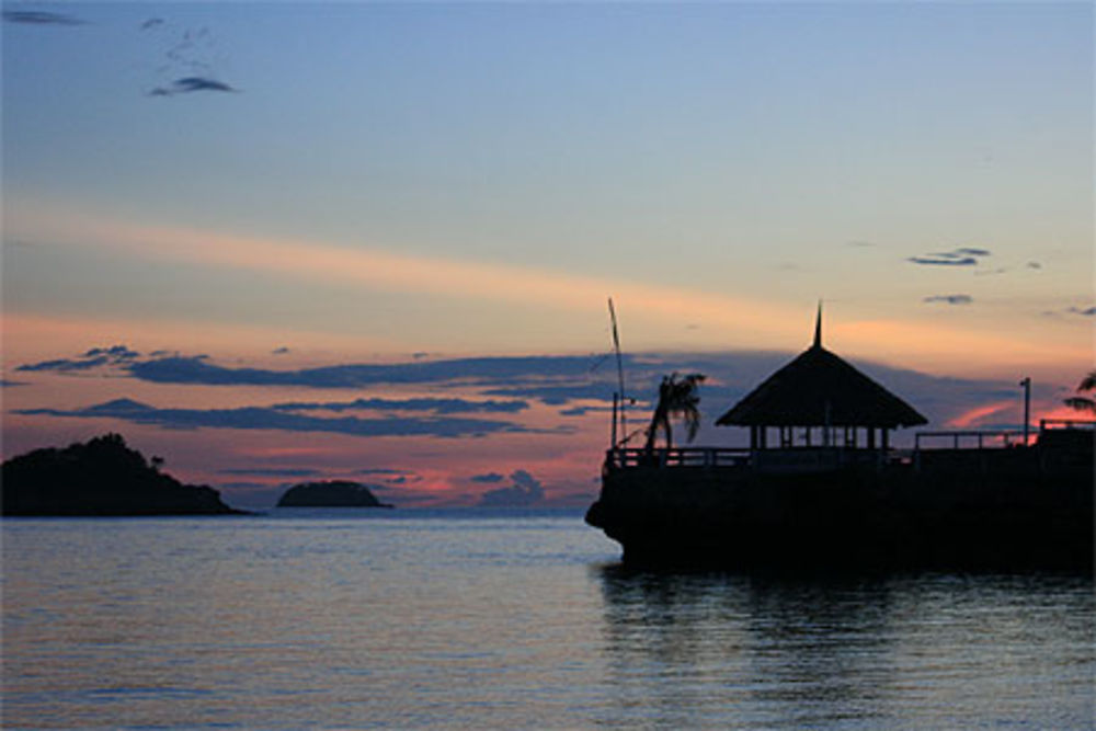 Couché de soleil à Malapascua