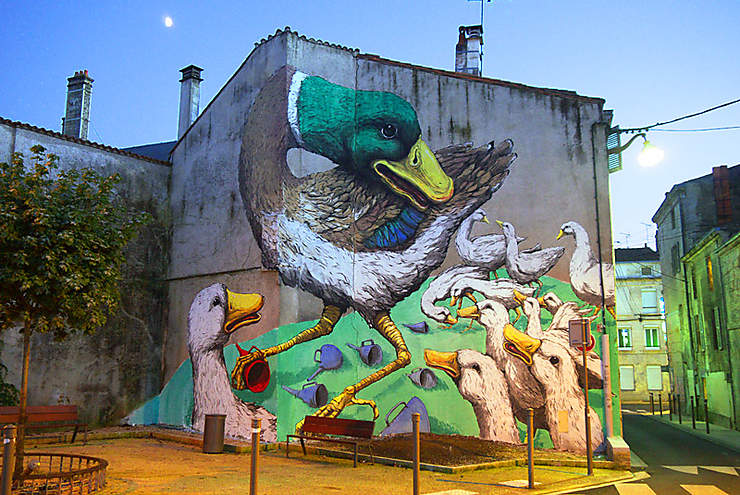 Poitou-Charentes - Niort à l'heure du street art