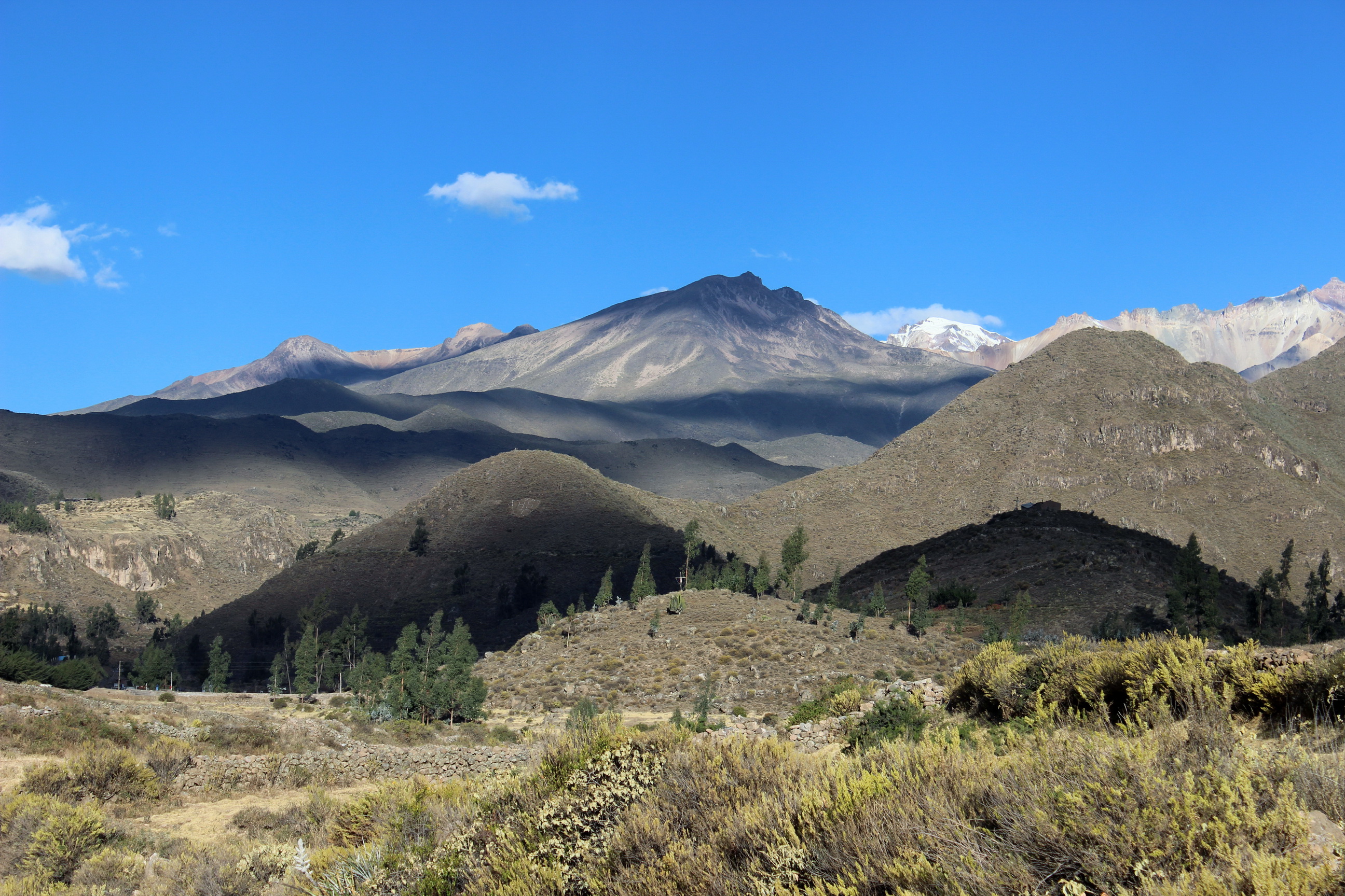 Les andes à Cabanaconde Les andes à Cabanaconde