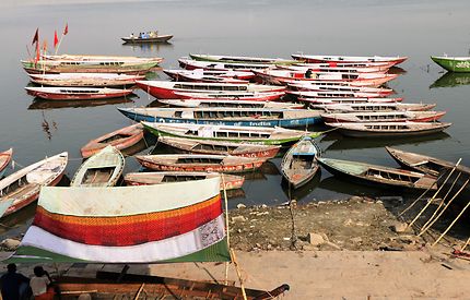 Les bateaux de Varanasi