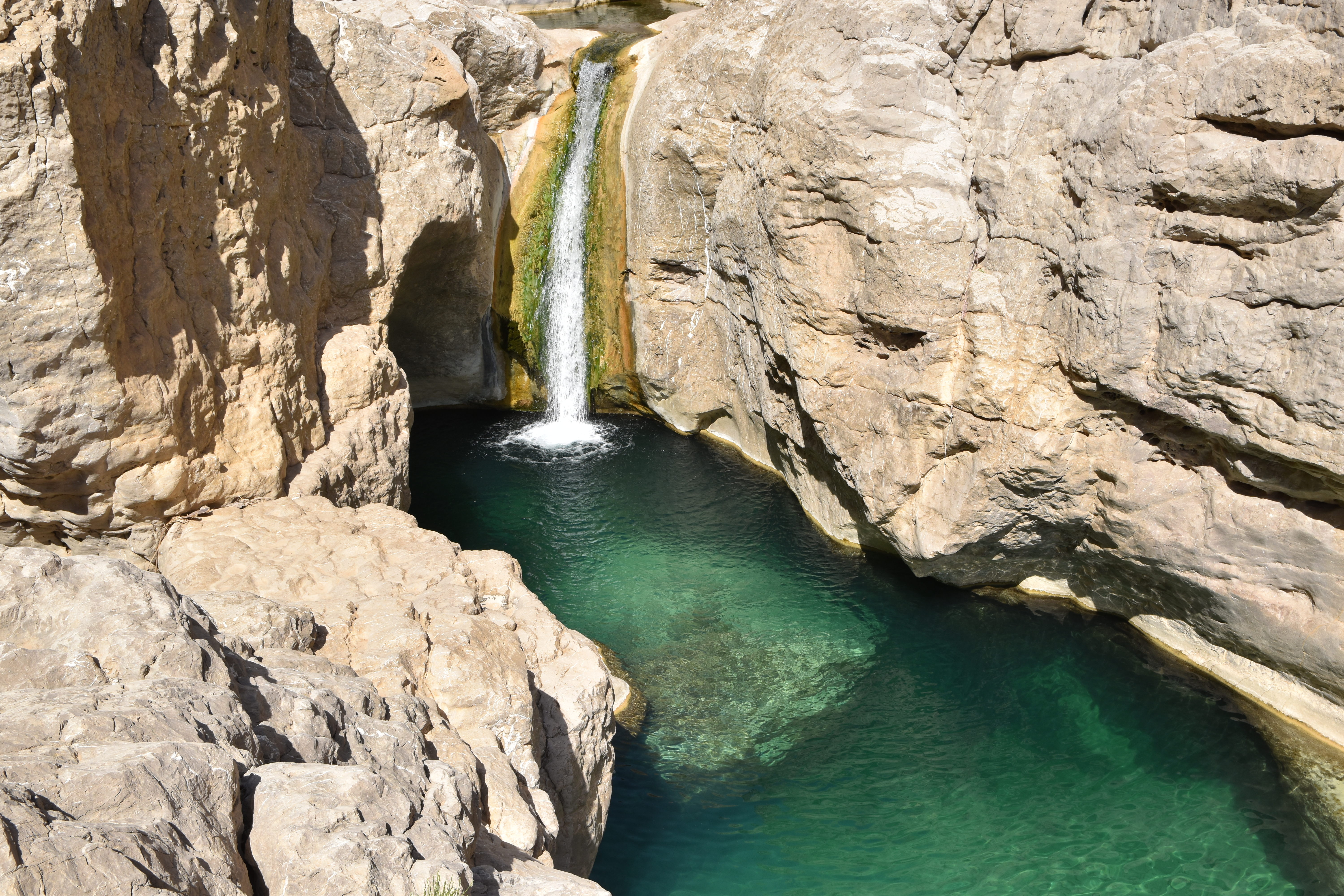 Un des nombreux wadi d'Oman