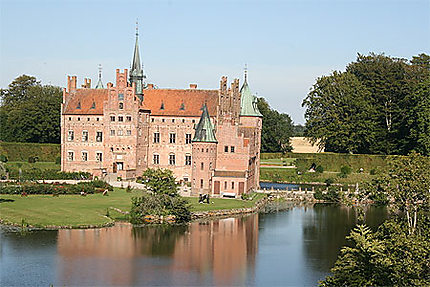 Le château d'Egeskov (Danemark)