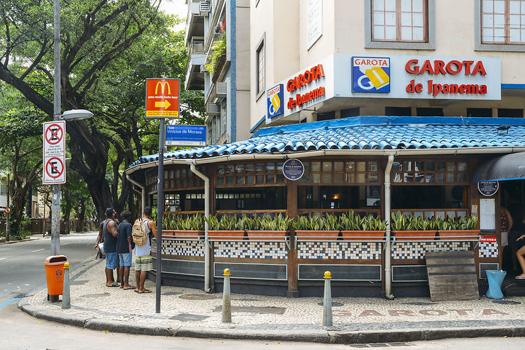 Les cafés mythiques : A Garota de Ipanema - Rio de Janeiro