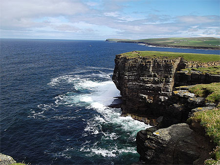 Côte au dessus de Skara Brae Côte au dessus de Skara Brae