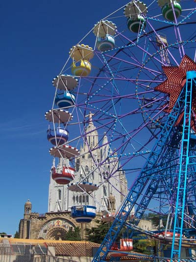 Tibidabo sur Barcelone Tibidabo sur Barcelone