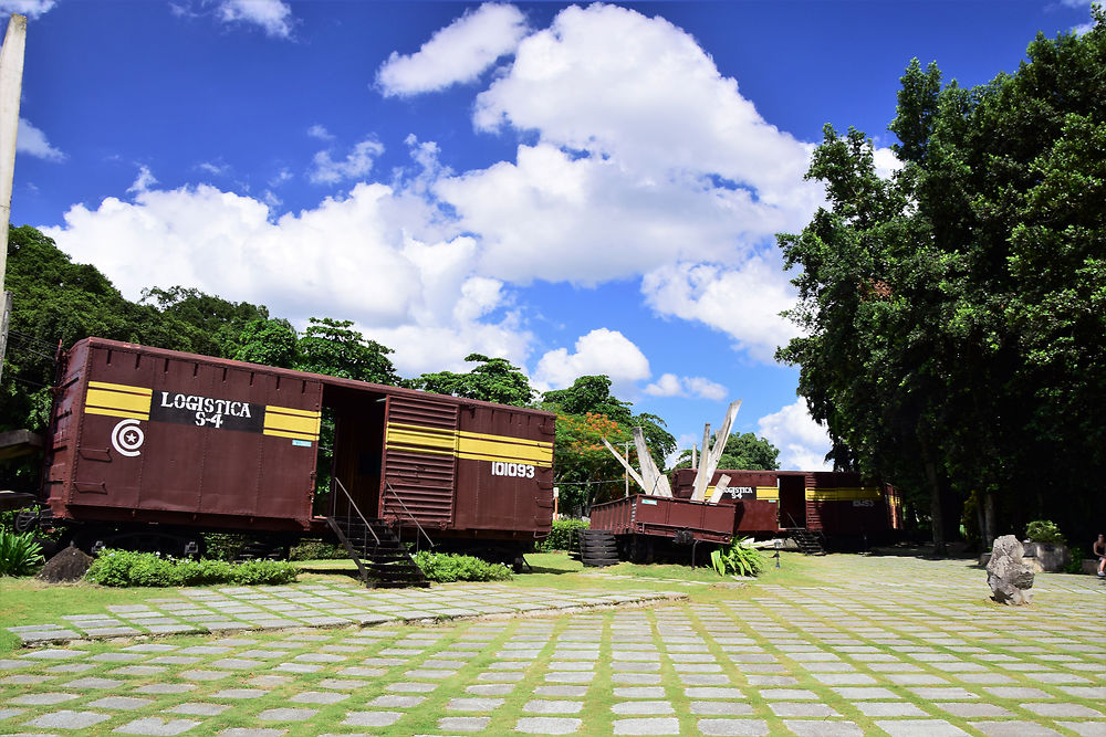 Le train blindé à Santa Clara