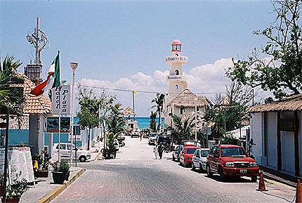 Rue de Playa del Carmen