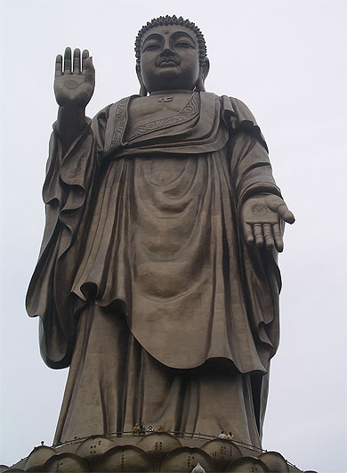 Au parc du grand Bouddha à Wuxi Au parc du grand Bouddha à Wuxi