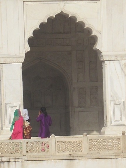 Indiennes en promenade