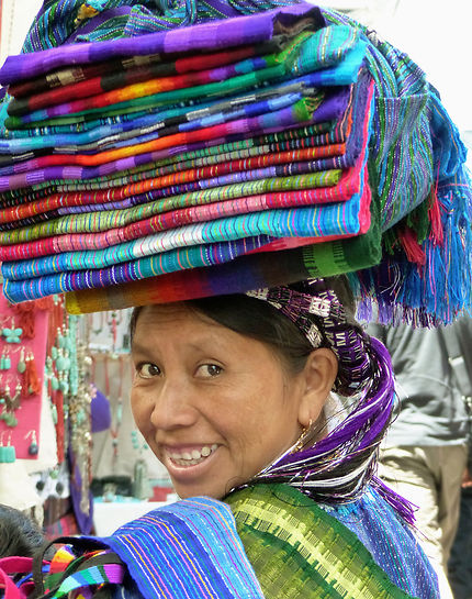 Portrait de femme Guatémaltèque