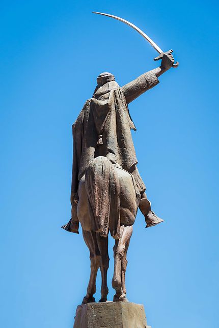 Alger - Statue de l'Emir Abdelkader
