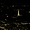 Vue aérienne de Paris la nuit