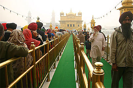 Au temple d'or des Sikhs 