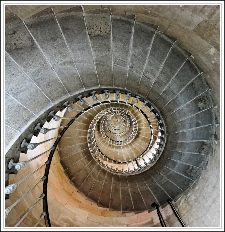 Escalier phare des baleines Escalier phare des baleines