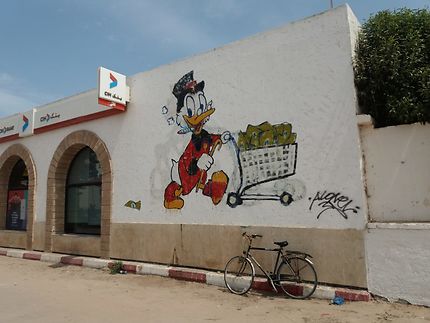 Graffiti à Essaouira