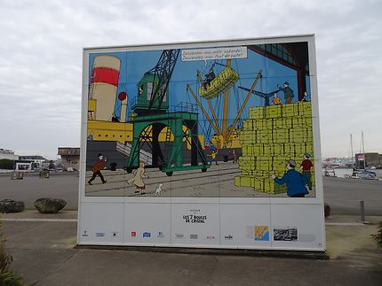 Vignette Tintin géante