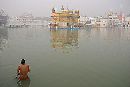 Au temple d'or des Sikhs 