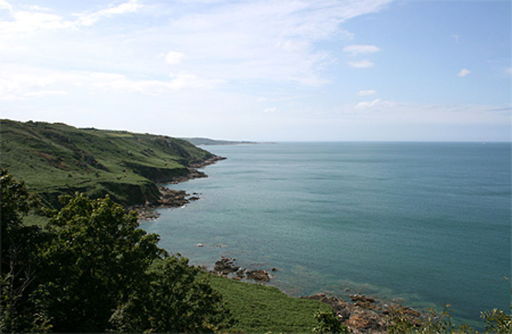 Les falaises de Landemer