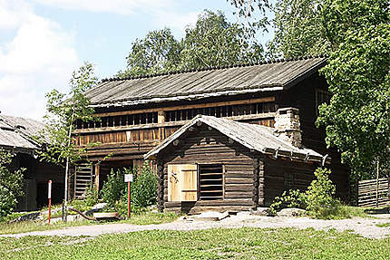 Maisons d'époque à Skansen