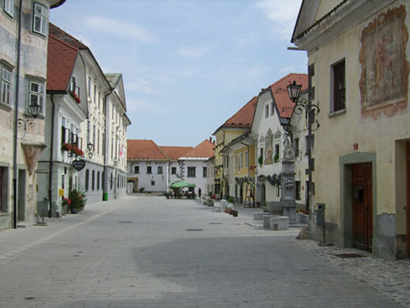 Le centre de Radovjlica Le centre de Radovjlica