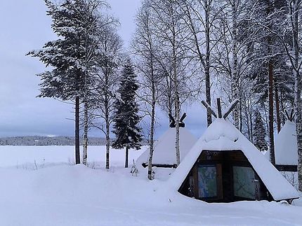Petit abri à Rovaniemi